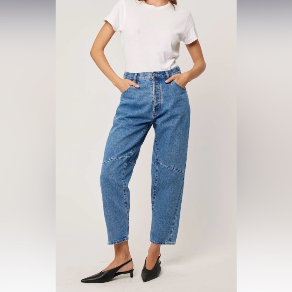 Rolla’s Jane Barrel River Blue Jeans